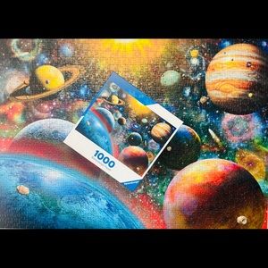 Ravensburger Puzzle. Planetary Vision. 1000 pieces.